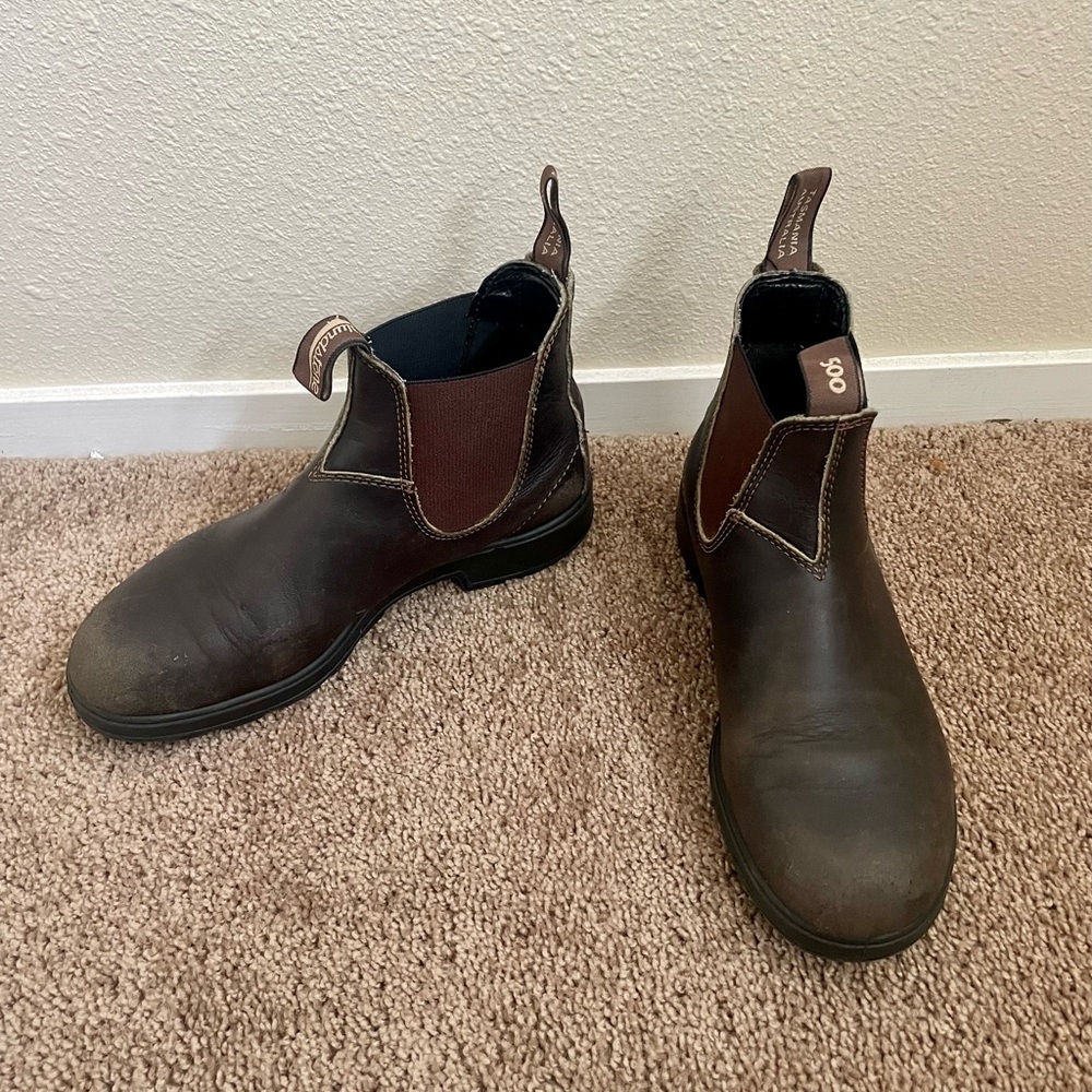 Blundstone Chelsea rustic boots